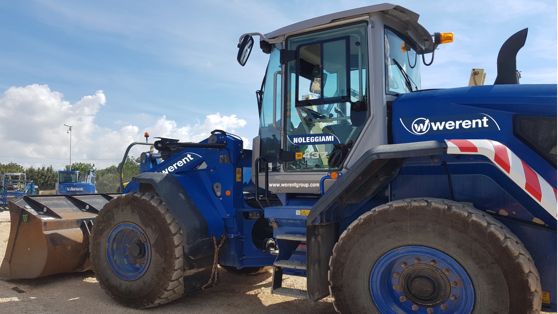 Noleggio pala meccanica Agrigento