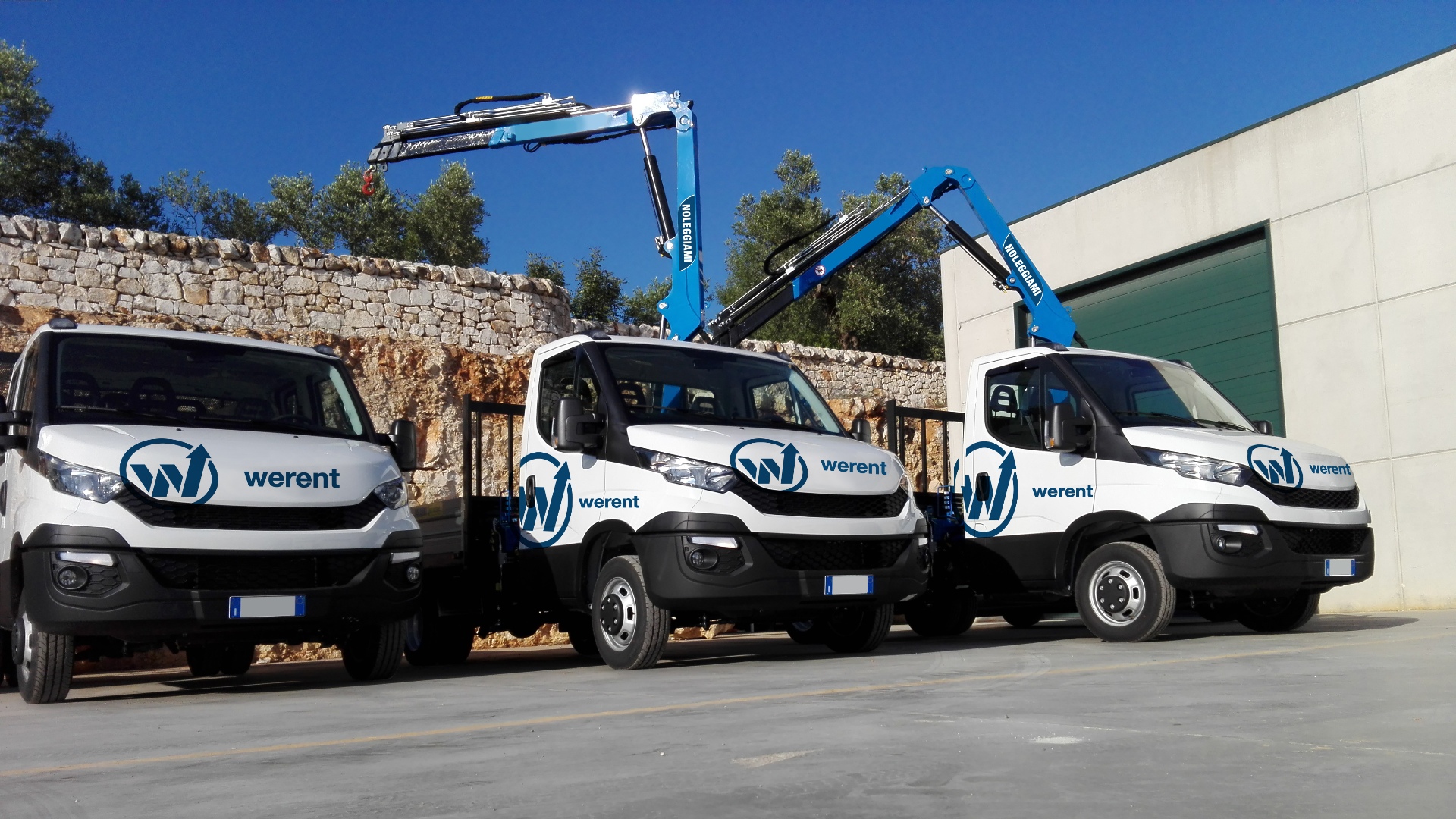 Noleggio camion con gru Catanzaro