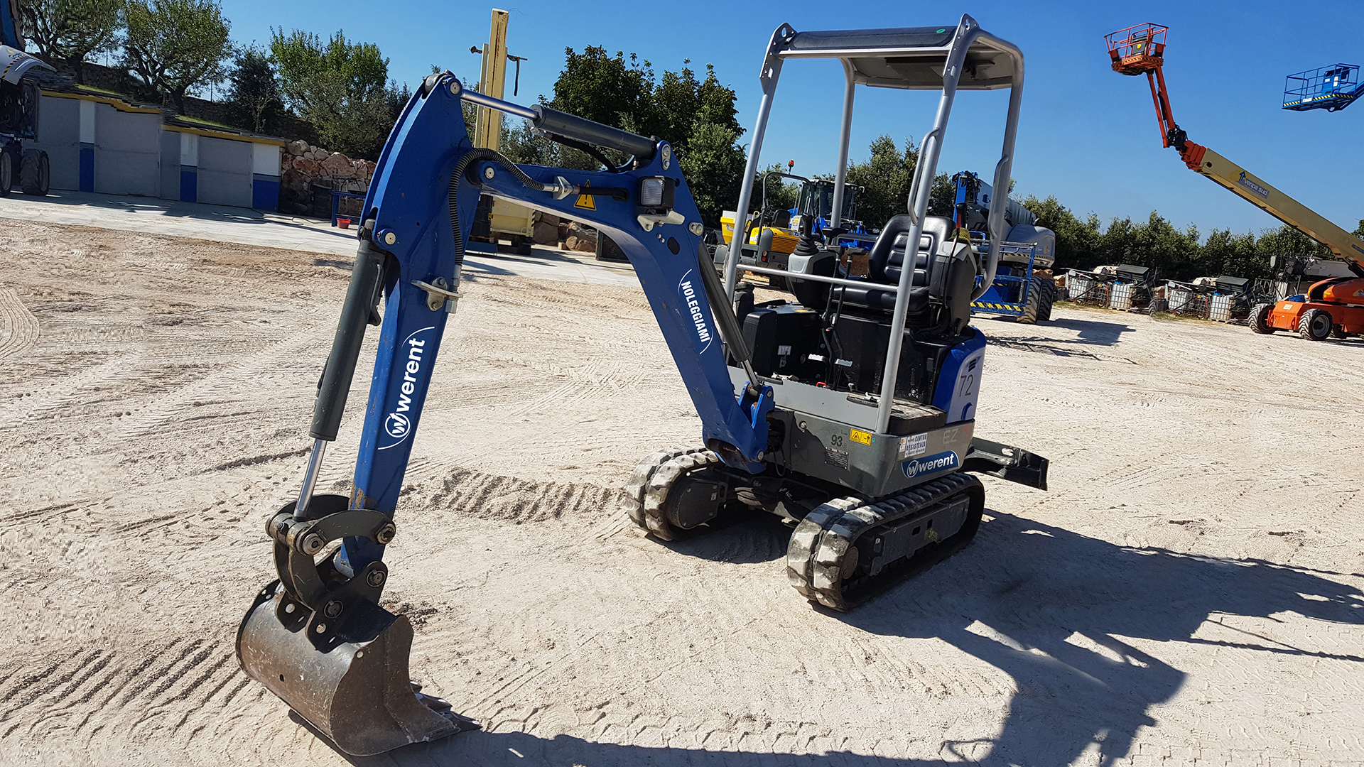 Noleggio Mini Escavatore Taranto